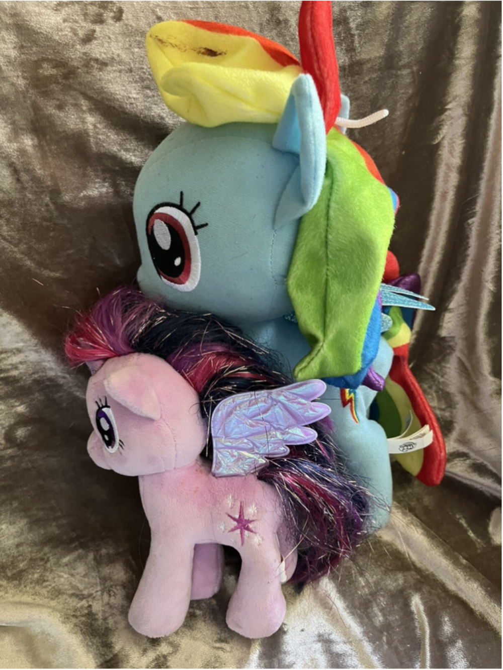 My Little Pony - 11'' Rainbow Dash Plush Stuffed Animal - By Toy Factory & extra